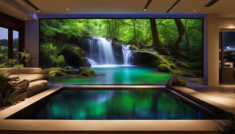 LED panel wall in Hot Springs