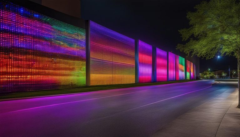 LED panel wall in Texarkana