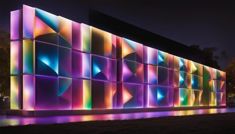 LED panel wall in Wilson