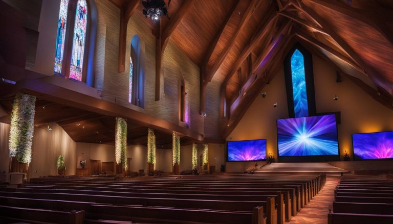 LED screen for church in Arvada