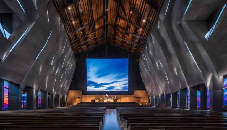 LED screen for church in Castle Rock