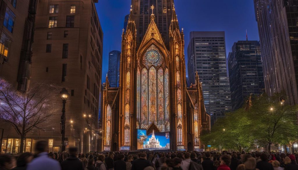 LED screen for church in Chicago