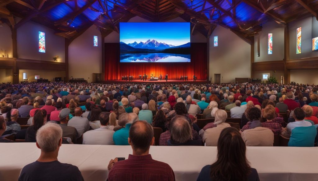 LED screen for church in Colorado Springs