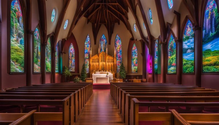 LED screen for church in Lowell