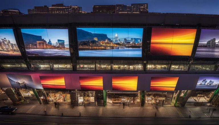 LED screen in Albany