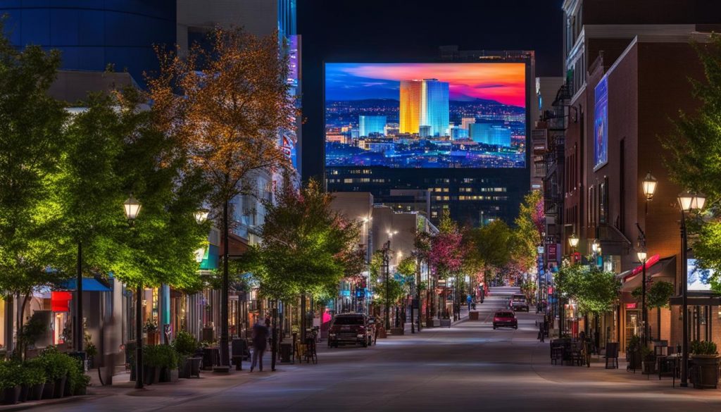 LED screen in Bentonville