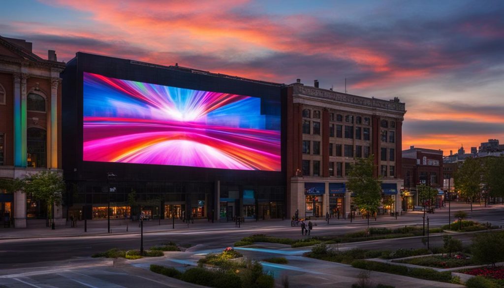 LED screen in Bloomington