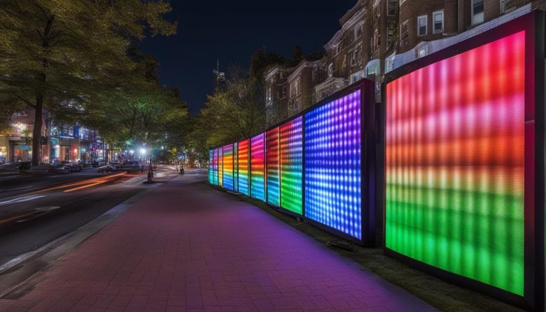 LED screen in Brookline