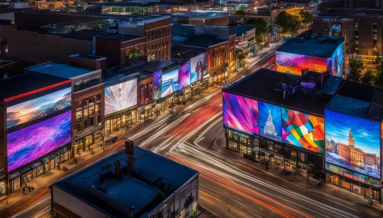 LED screen in Fayetteville