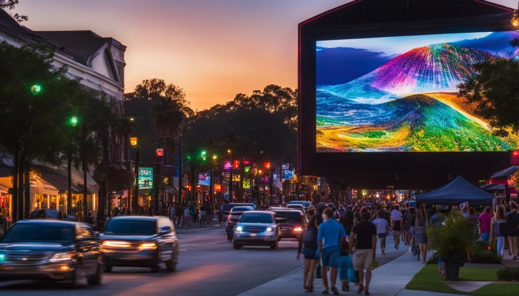 LED screen in Gainesville