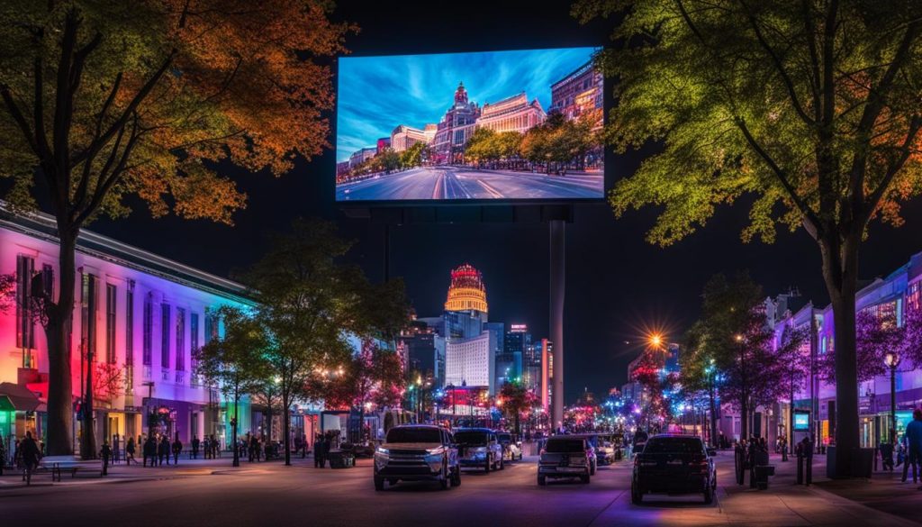 LED screen in Greensboro