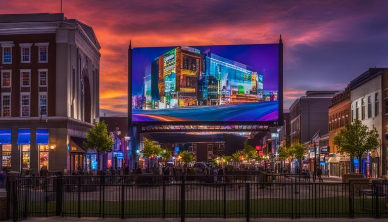 LED screen in Harrisonburg