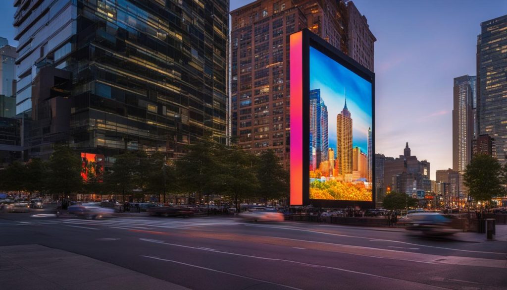 LED screen in Jersey City