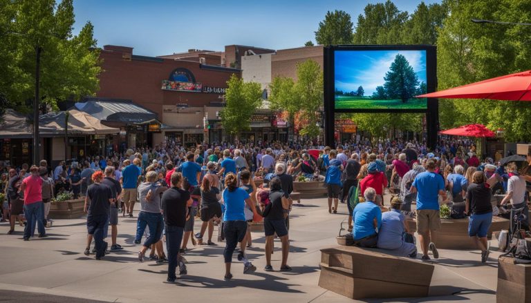 LED screen in Longmont