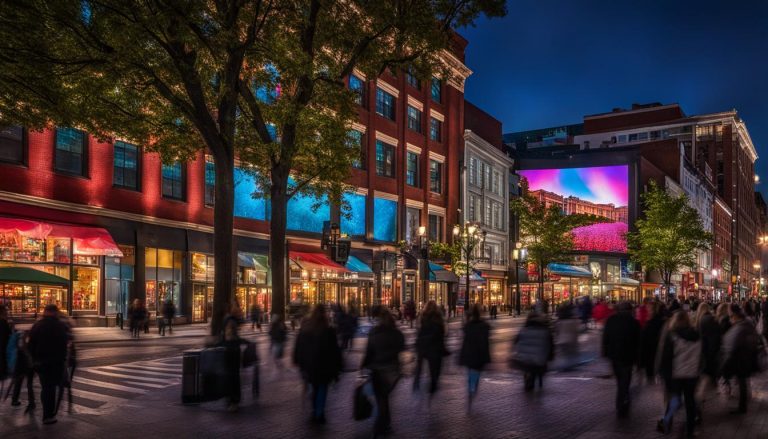 LED screen in Lowell