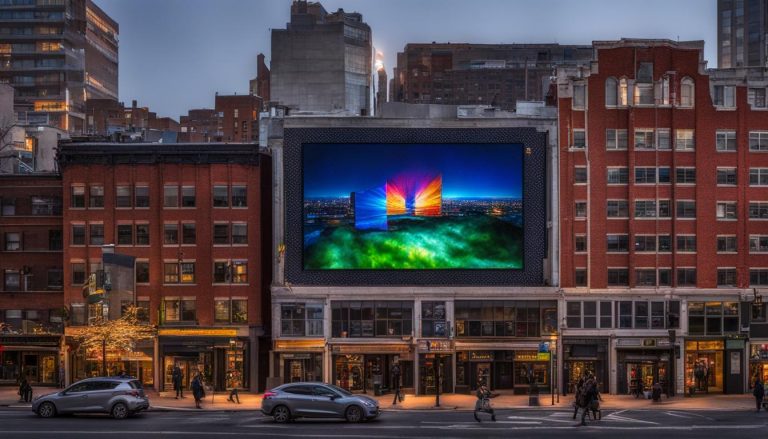 LED screen in Lynn