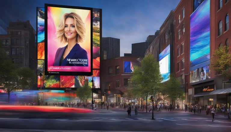 LED screen in Newark