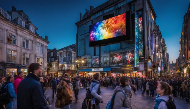 LED screen in Plymouth