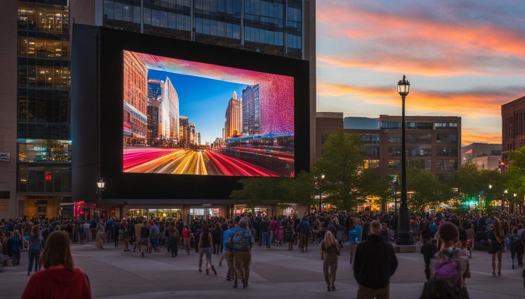 LED screen in Rockford