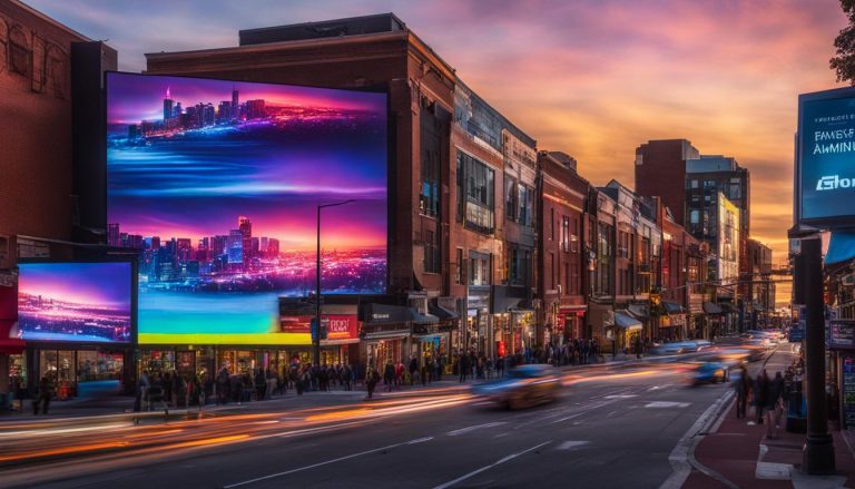 LED screen in Somerville