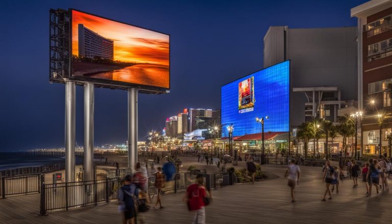 LED screen in Virginia Beach