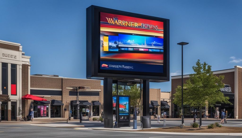 LED screen in Warner Robins