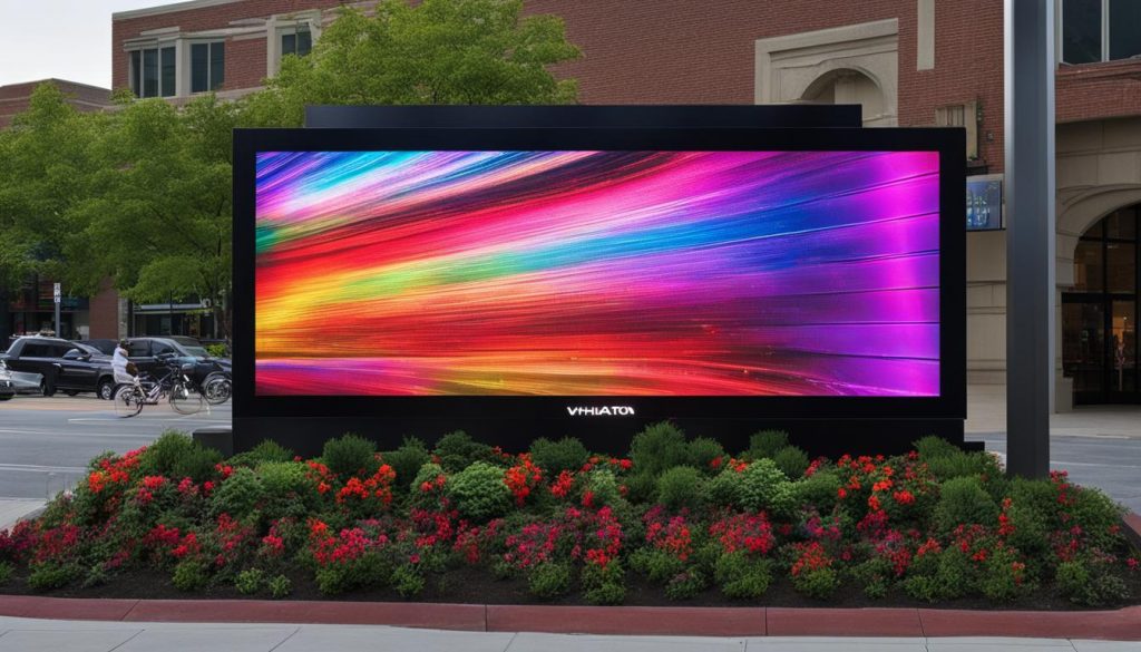 LED screen in Wheaton