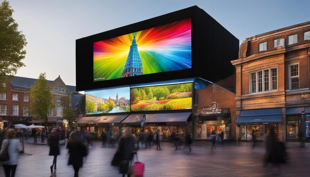 LED screen in Winchester