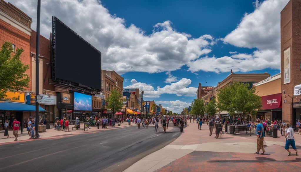 LED screen installation Greeley