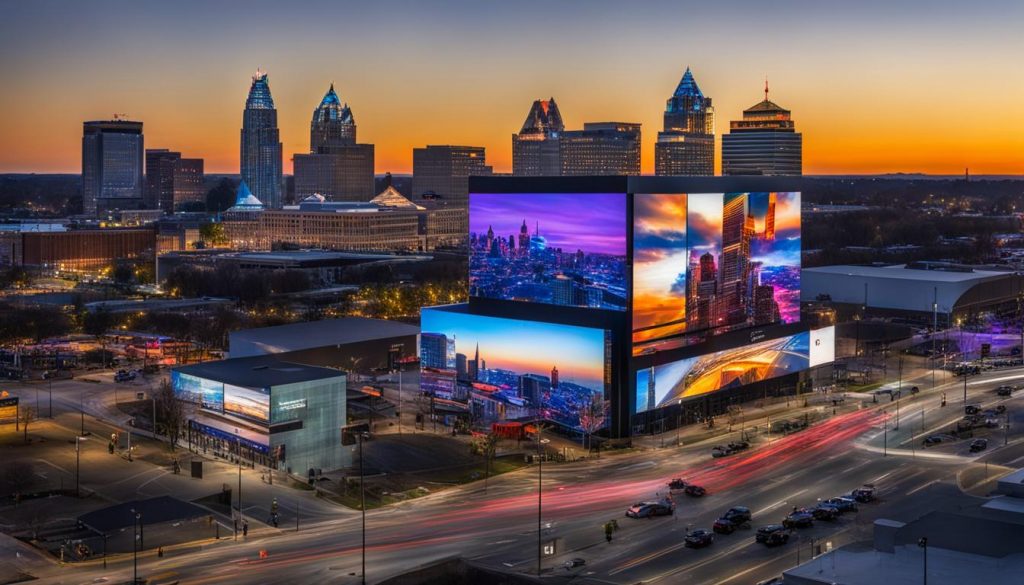 LED screen installation Greensboro