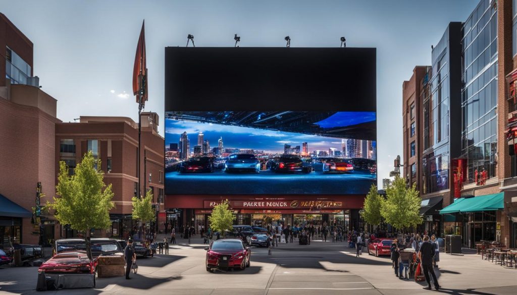 LED screen installation in Parker, CO