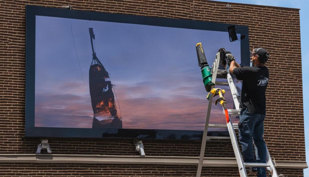 LED screen maintenance Paragould