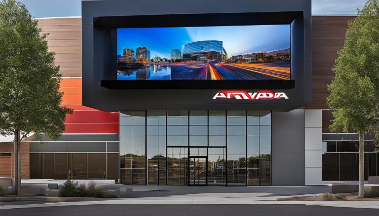 LED screen panels in Arvada