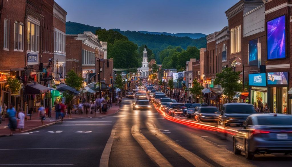 LED screen panels in Charlottesville