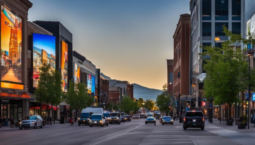 LED screen panels in Fort Collins