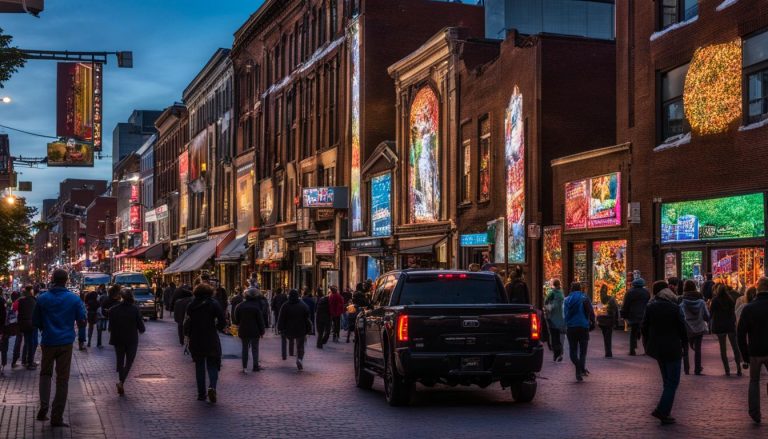 LED screen panels in Lowell