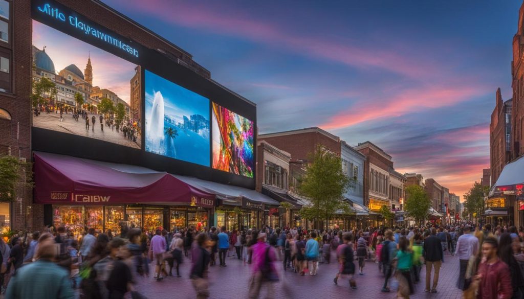 LED screen panels in Salem