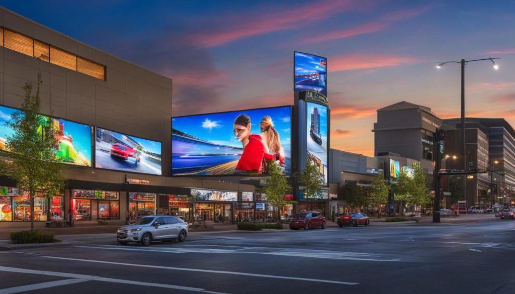 LED screen panels in Warner Robins