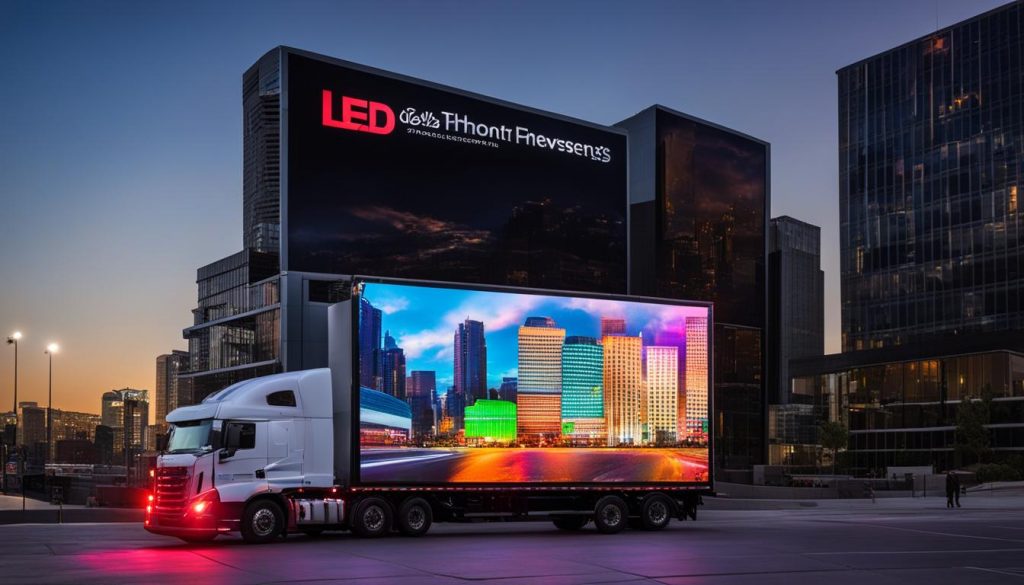 LED screen supplier Thornton