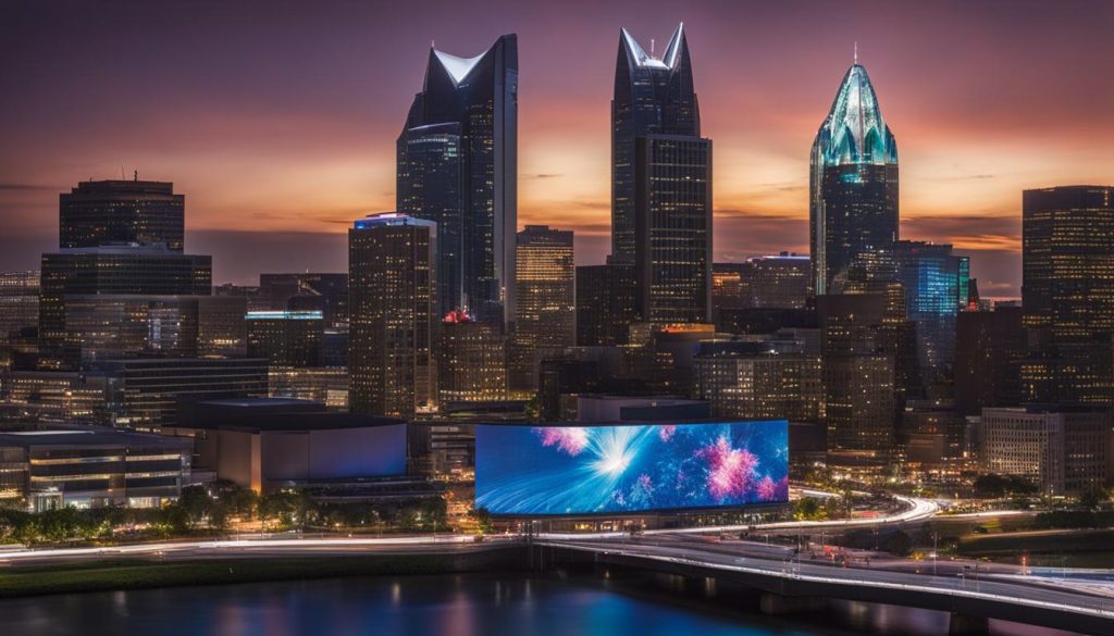 LED screen supplier in Columbus