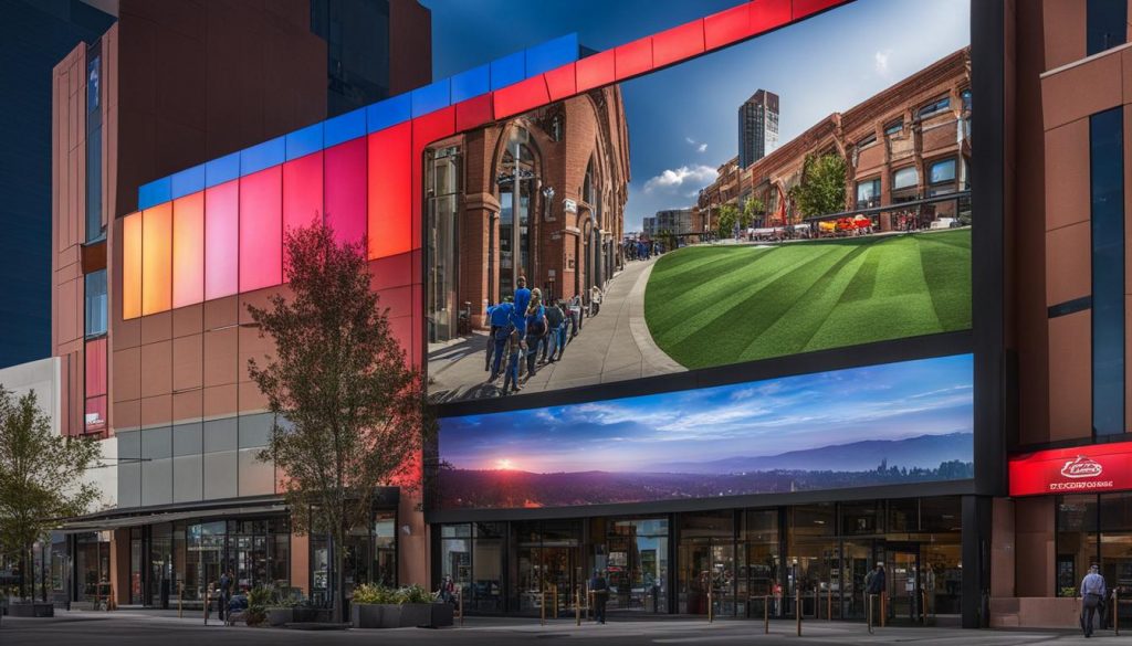 LED screen supplier in Commerce City