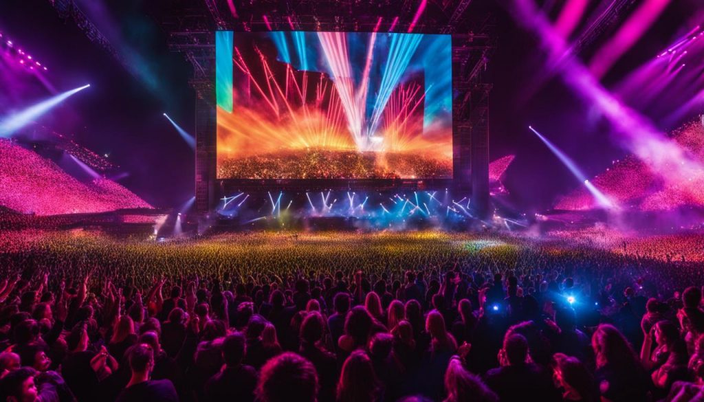 LED screens for concerts