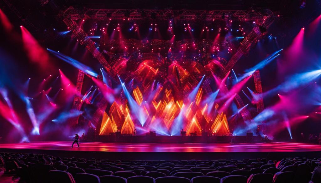 LED screens for stage