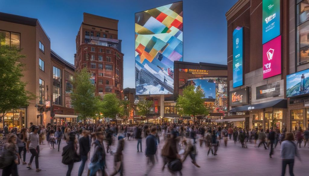 LED sign panels in Boulder