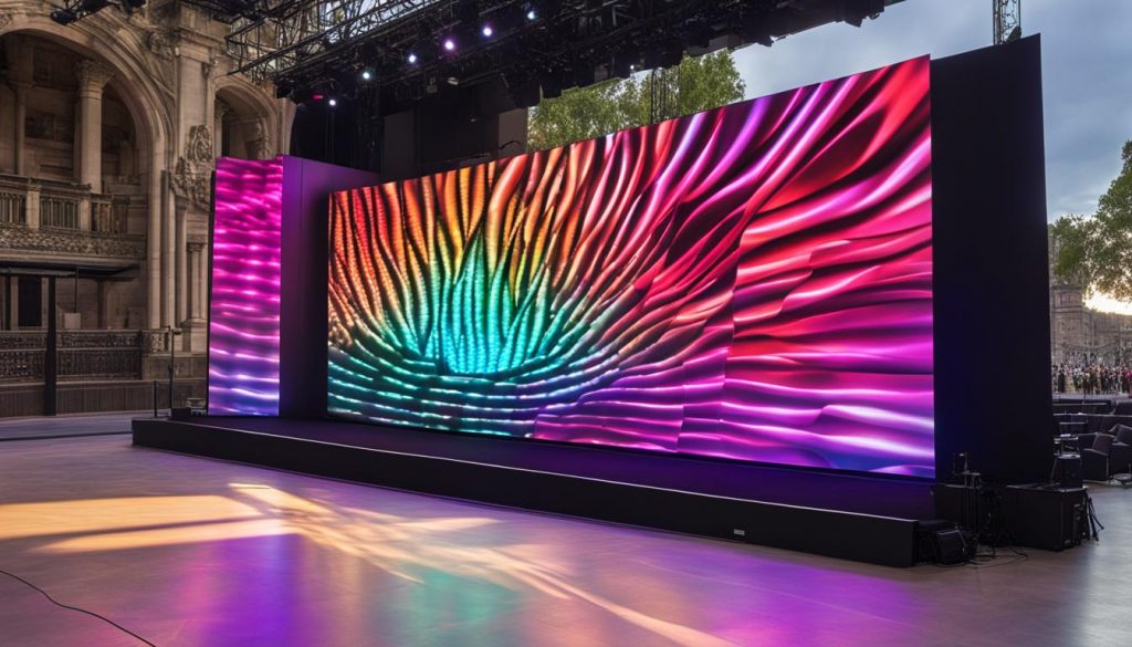 LED stage screen