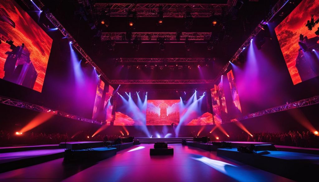 LED stage screen