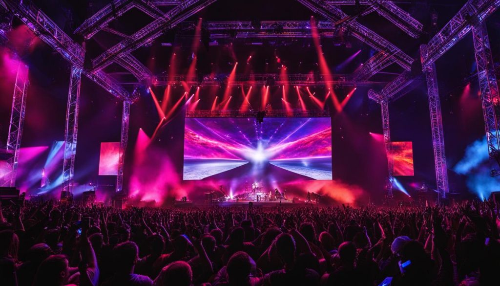 LED stage screens