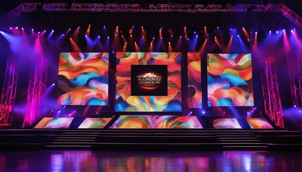 LED stage screens