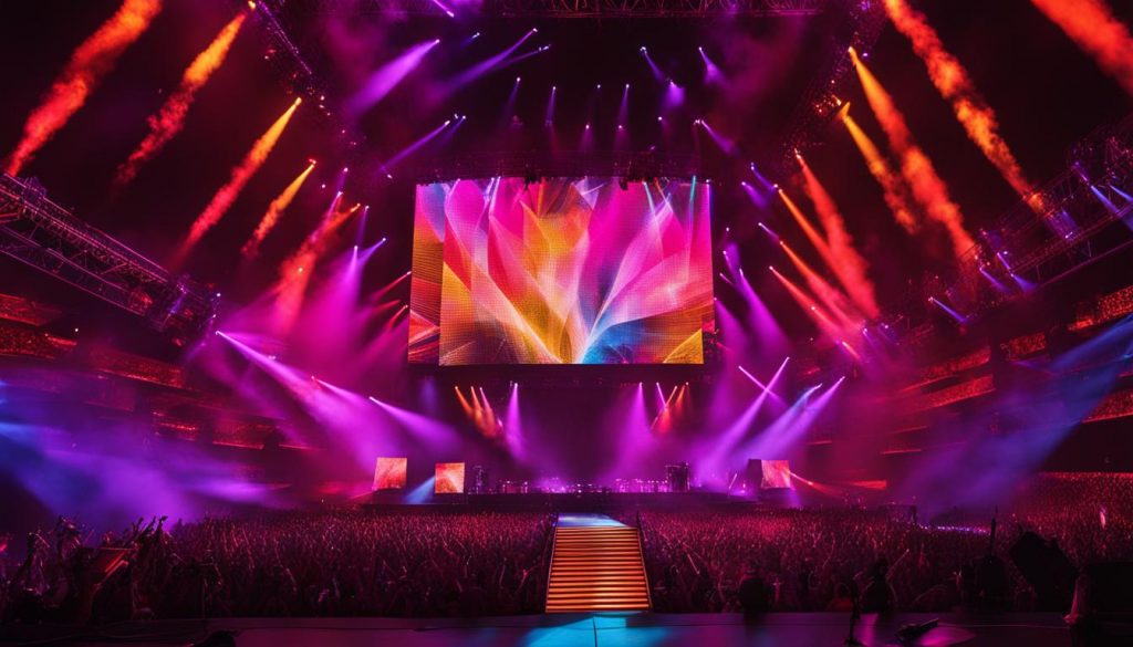 LED stage screens