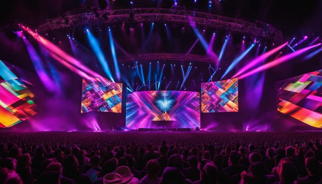 LED stage screens